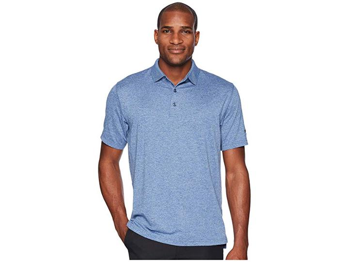 Callaway Extra Soft Heather Polo (moonlight Heather) Men's Clothing