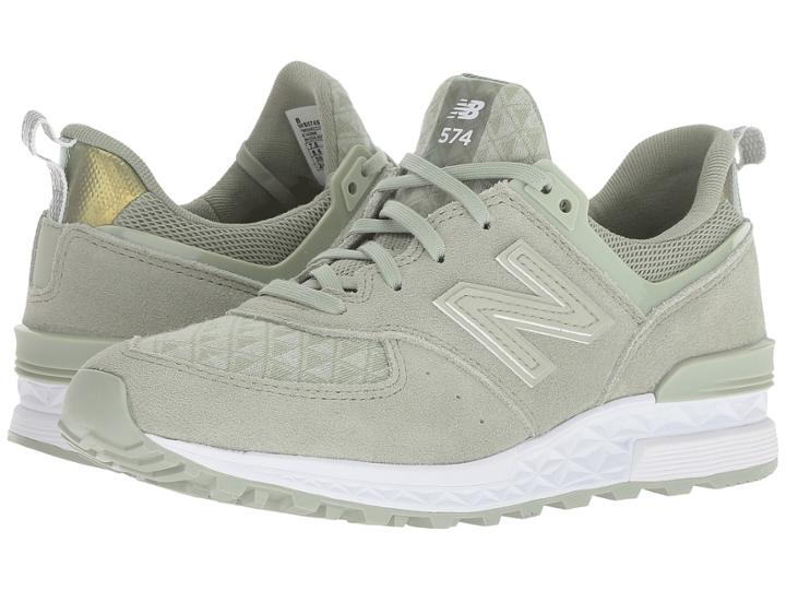 New Balance Classics Ws574 (silver Mint) Women's Classic Shoes