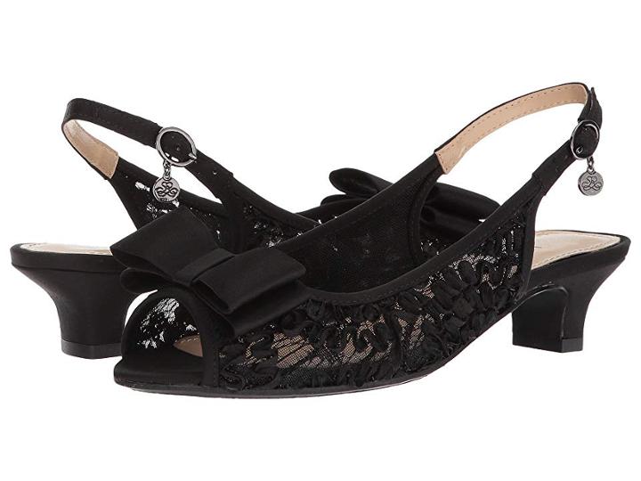 J. Renee Landan (black Ribbon L) High Heels
