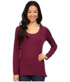 Hot Chillys Mtf Solid Tunic (viola) Women's Clothing