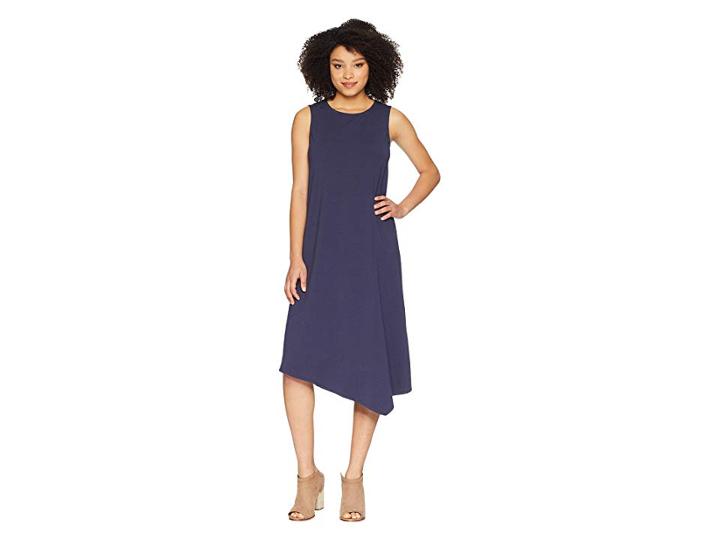 Nic+zoe Sweet Escape Dress (blue Print) Women's Dress