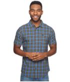 Rvca That'll Do Plaid 3 Shirt (burnt Olive) Men's Long Sleeve Button Up