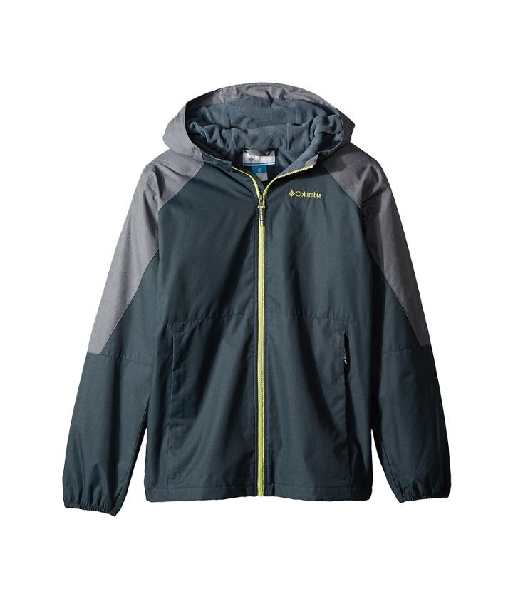 Columbia Kids Endless Explorer Jacket (little Kids/big Kids) (mystery/grey Ash) Boy's Coat