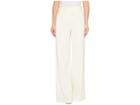 Halston Heritage Flowy Wide Leg Pants (cream) Women's Casual Pants