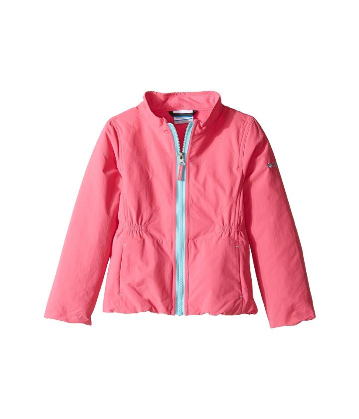 Columbia Kids Next Destination G Casual Jacket (little Kids/big Kids) (wild Geranium) Girl's Coat