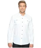 Columbia Pilsner Peak Ii Long Sleeve Shirt (white) Men's Long Sleeve Button Up