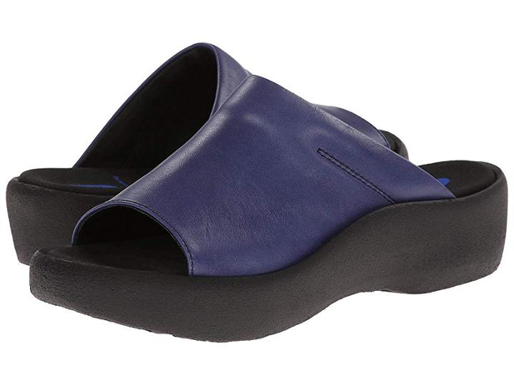 Wolky Nassau (steel Blue) Women's Sandals