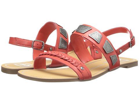 Dv By Dolce Vita Daliah (red Leather) Women's Sandals