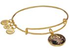 Alex And Ani Holy Ones, Madonna Of The Lilies Bracelet (yellow Gold) Bracelet