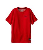 Nike Kids Elite Basketball Shirt (little Kids/big Kids) (university Red/university Red/black) Boy's Short Sleeve Pullover