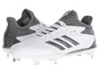 Adidas Adizero Afterburner 4 Cleats (footwear White/iron Metallic/silver Metallic) Men's Cleated Shoes