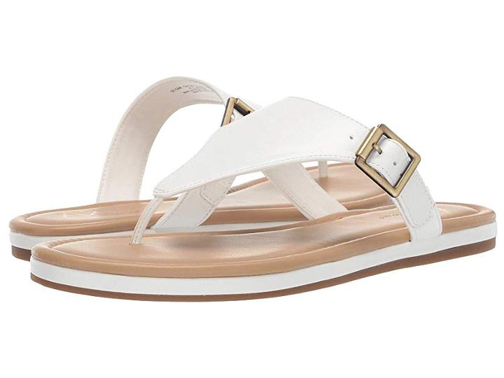 A2 By Aerosoles Drop Down (white Oxford Pu) Women's Sandals