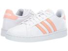 Adidas Grand Court (footwear White/dust Pink/footwear White) Women's Shoes