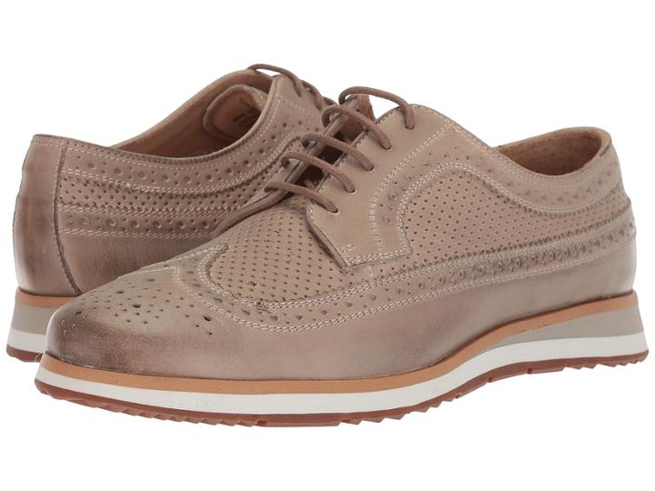 Florsheim Flux Wingtip Oxford (stone Perf) Men's Lace Up Wing Tip Shoes