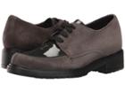 Munro Veranda (grey Suede/patent) Women's Lace Up Casual Shoes