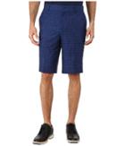 Nike Golf Plaid Short (deep Royal Blue/anthracite/wolf Grey) Men's Shorts