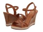 Jack Rogers Clare Rope Wedge (cognac) Women's Wedge Shoes