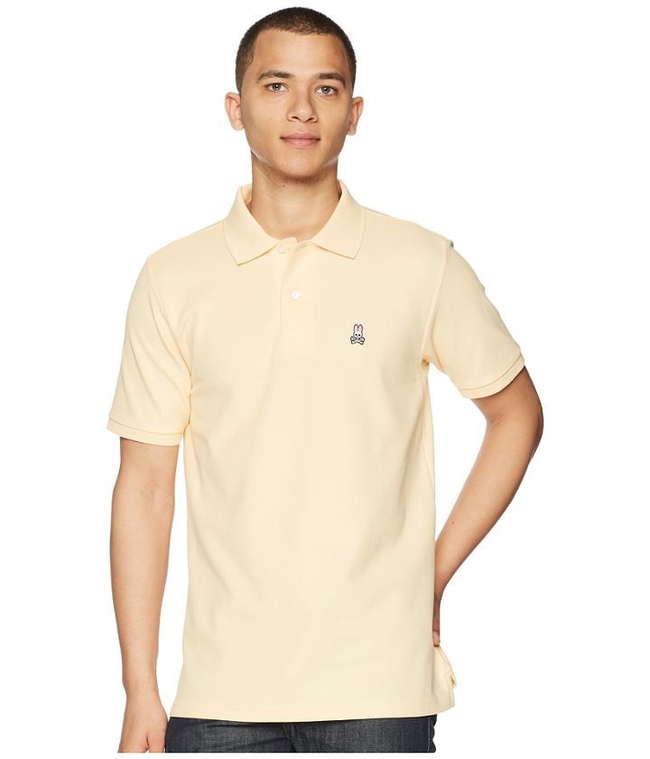 Psycho Bunny Classic Polo Fashion Colors (sherbet) Men's Short Sleeve Pullover