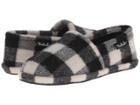 Woolrich Chatham Chill (black/white Buffalo Check Wool) Men's Slippers