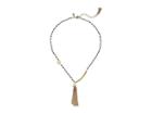Rebecca Minkoff Sole Beaded Necklace (gold/neutral Multi) Necklace