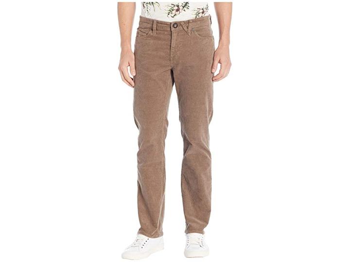 Volcom Solver Five-pocket Cord (mushroom) Men's Casual Pants