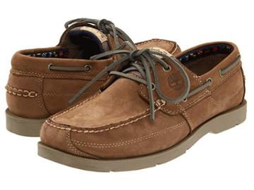 Timberland Earthkeepers(r) Kia Wah Bay 2-eye Boat (taupe Nubuck) Men's Lace Up Casual Shoes