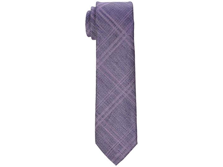 Calvin Klein Rustic Shadow Plaid (pink) Ties