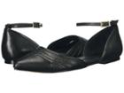 Isola Cellino (black Oyster/cow Quilin) Women's Flat Shoes