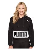 Puma Urban Sports Hoodie Tr (cotton Black 1) Women's Sweatshirt