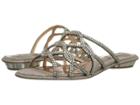 Badgley Mischka Sofie (platino Diamond Drill Fabric) Women's Shoes