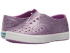 Native Kids Shoes Miller Bling (little Kid) (peace Purple Bling/shell White) Girl's Shoes