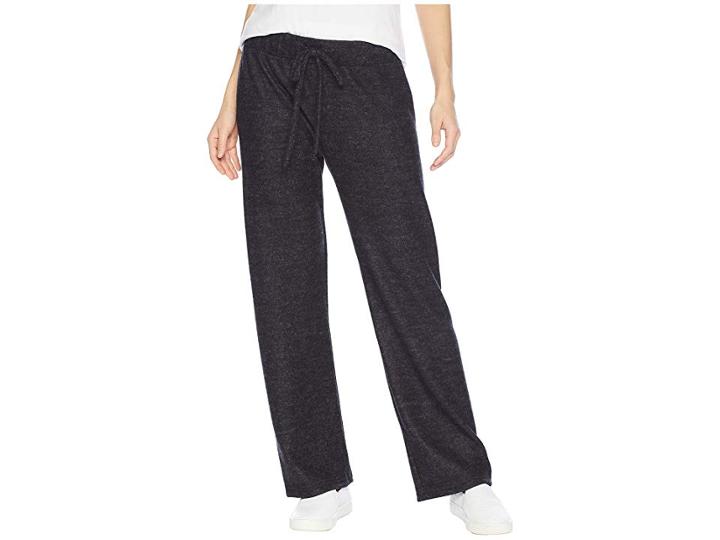 Nally & Millie Brush Drawstring Pants (black) Women's Casual Pants