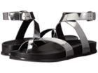 Marc Fisher Ltd Yarina (silver Leather) Women's Sandals