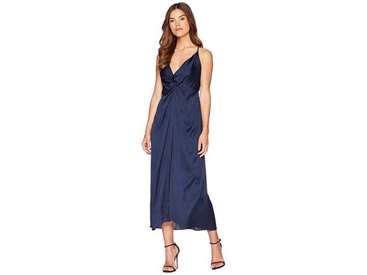 Bardot Ora Twisted Maxi (navy) Women's Dress