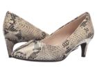 Cole Haan Amelia Grand Pump 45mm (roccia Snake Print) Women's Shoes