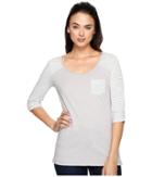 Kuhl Kahera 3/4 Sleeve Shirt (slate) Women's Long Sleeve Pullover