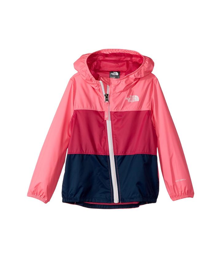 The North Face Kids Flurry Wind Jacket (infant) (gem Pink) Kid's Coat