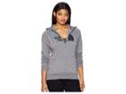 The North Face 1/2 Dome Full Zip Hoodie (tnf Medium Grey Heather/tnf Black) Women's Sweatshirt