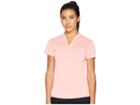 Nike Golf Zonal Cooling Polo Short Sleeve Sub Jacquard (light Atomic Pink/flat Silver) Women's Short Sleeve Pullover