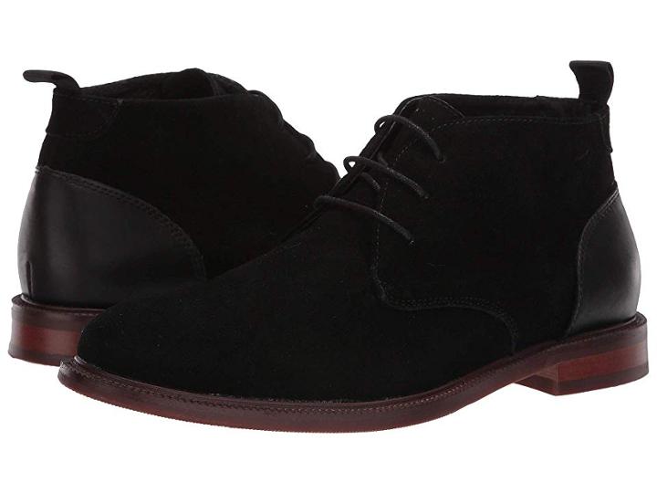 Steve Madden Cove (black Suede) Men's Lace Up Casual Shoes
