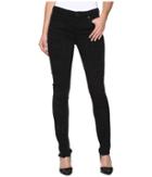 Blank Nyc Distressed Black Skinny In Low Life (low Life) Women's Jeans