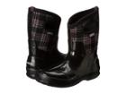 Bogs Classic Winter Plaid Mid (black Multi) Women's Pull-on Boots