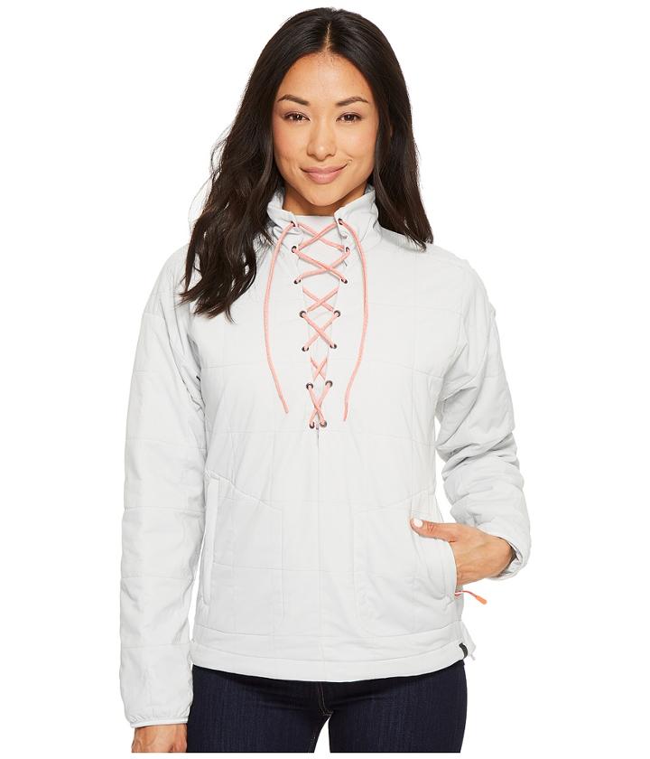 Mountain Hardwear Escape Insulated Pullover (grey Ice) Women's Sweatshirt
