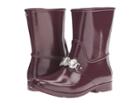 Michael Michael Kors Leslie Rain Bootie (plum Rubber/stones) Women's Rain Boots