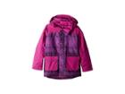 Burton Kids Elstar Parka Jacket (little Kids/big Kids) (grapeseed Sunset Stripe/grapeseed) Girl's Coat