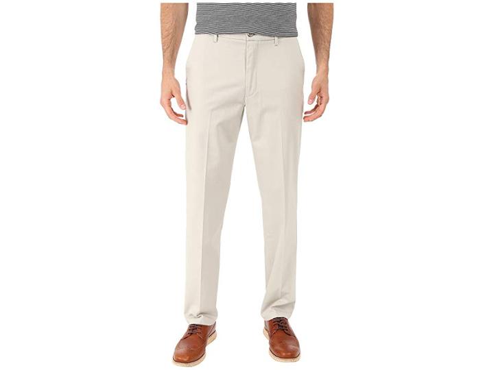 Dockers Signature Khaki D1 Slim Fit Flat Front (cloud Stretch) Men's Dress Pants