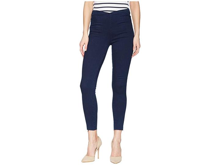 Free People Easy Goes It Jeans In Dark Denim (dark Denim) Women's Jeans