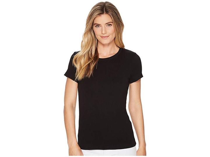 Lilla P Short Sleeve Crew (black) Women's T Shirt