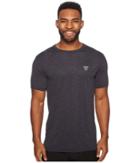 Vissla Alltime Short Sleeve Heathered Surf Tee Upf 50 (phantom Heather) Men's Short Sleeve Pullover