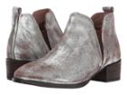 Seychelles Offstage Bootie (pewter Metallic Suede) Women's Pull-on Boots